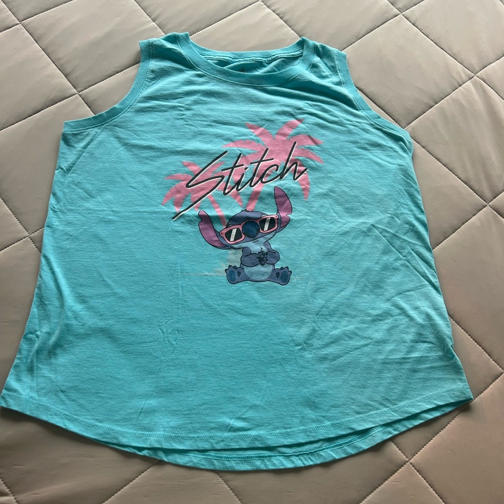 Ladies Disney “Stitch” Graphic Tank Top